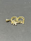 Vintage 14K Gold Cupid B Initial Charm