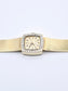 Vintage 14K Gold Omega Retailed by Tiffany & Co. Diamond Wrist Watch