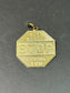 Vintage 14K Gold Large I'll Never Stop Loving You Charm