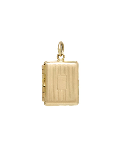 Vintage 14K Gold Mini Locket Charm