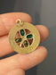 Vintage 14K Yellow Gold Good Luck Clover Pendant
