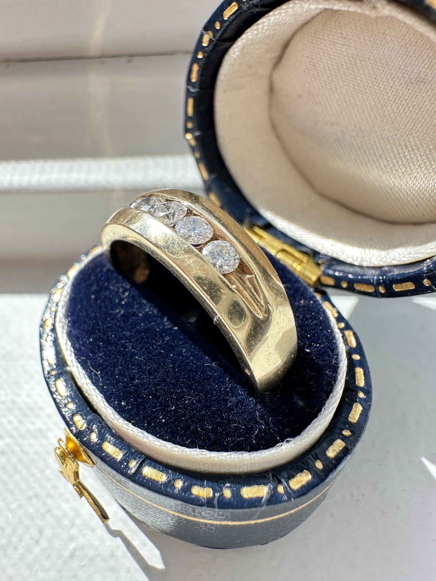 14K 黄金 0.50 CTW 五钻戒指