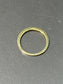 14K Gold Diamond Band Ring SZ 6.75