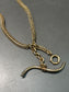 Vintage 14K Yellow Gold Fancy Link Albert Watch Chain 20.25 inch