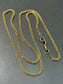 Vintage 15K Gold Watch Chain 24.0”