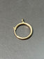 Vintage 14K Gold Large Spring Clasp