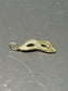 Vintage 14K Gold Mask Charm