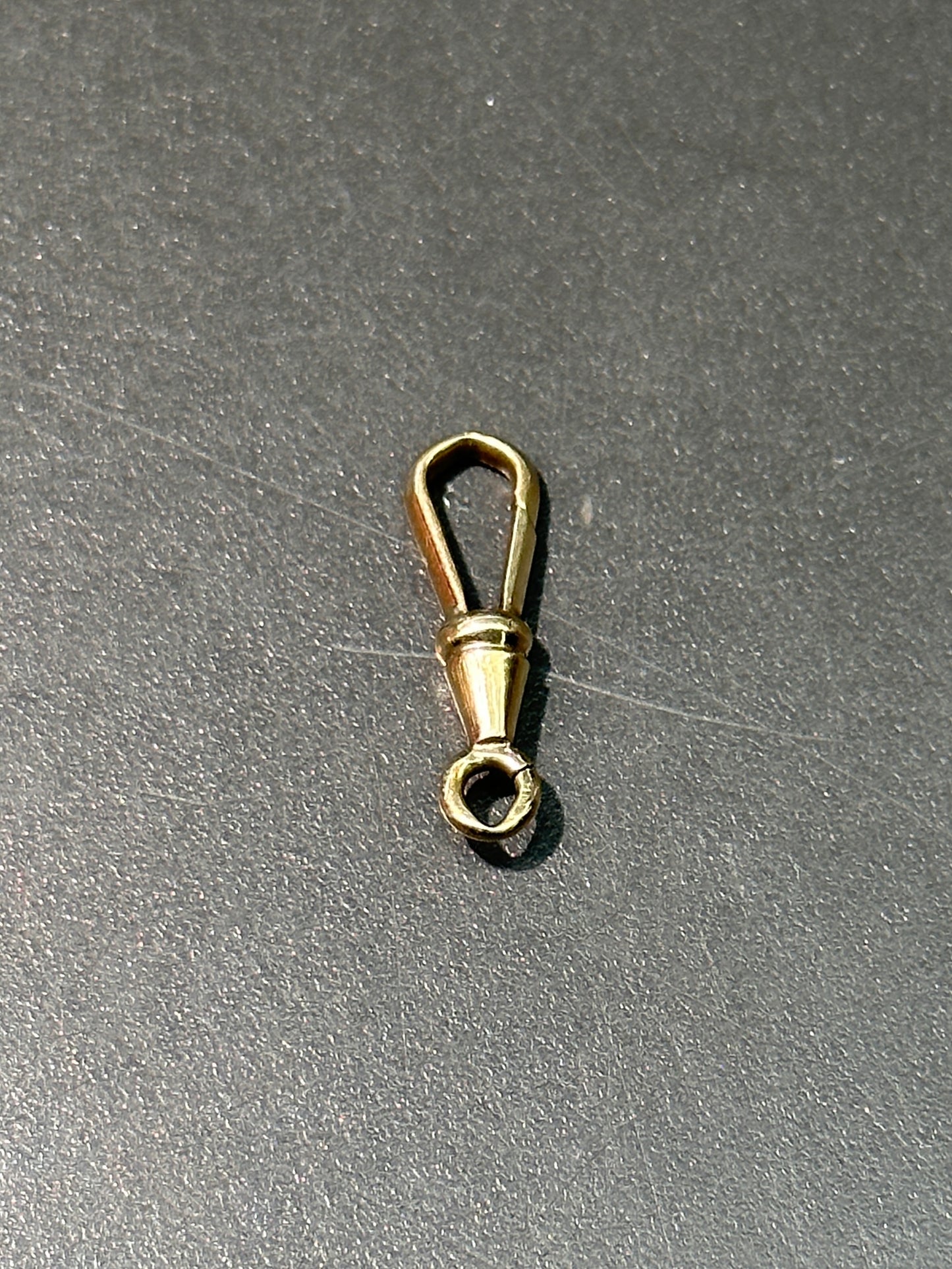 Vintage 14K Gold Dog Clip