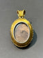 Victorian Etruscan 14K Gold Amethyst Locket