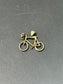 Pendentif vélo en or 14 carats