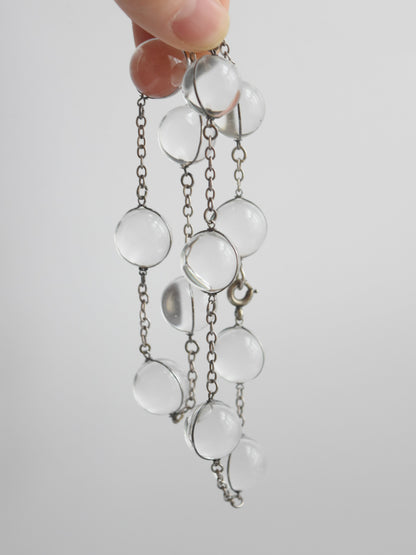 Collier antique de piscines de lumière