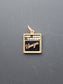 Vintage 14K Gold “I Love You” Notepad Charm