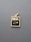 Vintage 14K Gold “I Love You” Notepad Charm