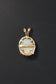 14K Gold Opal Pendant