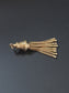 Victorian 14K Gold Tassel Pendant Charm