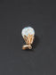 Vintage 14K Gold Crushed Floating Opal Charm