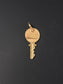 Vintage 14K Gold Apre Il Tuo Cuore Key Charm