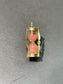 Vintage 14K Yellow Gold Working Red Sand Hourglass Charm Pendant