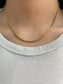 14K Gold 2.0 mm Franco Woven Necklace