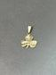 14K Gold Three Leaf Clover Pendant