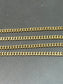 Vintage 14K Curb Link Albert Chain Watch Chain 22.5”