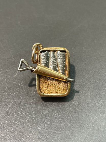 Vintage 19K Gold Sardines of Portugal Charm