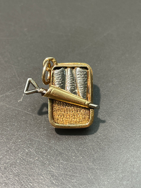 Vintage 19K Gold Sardines of Portugal Charm