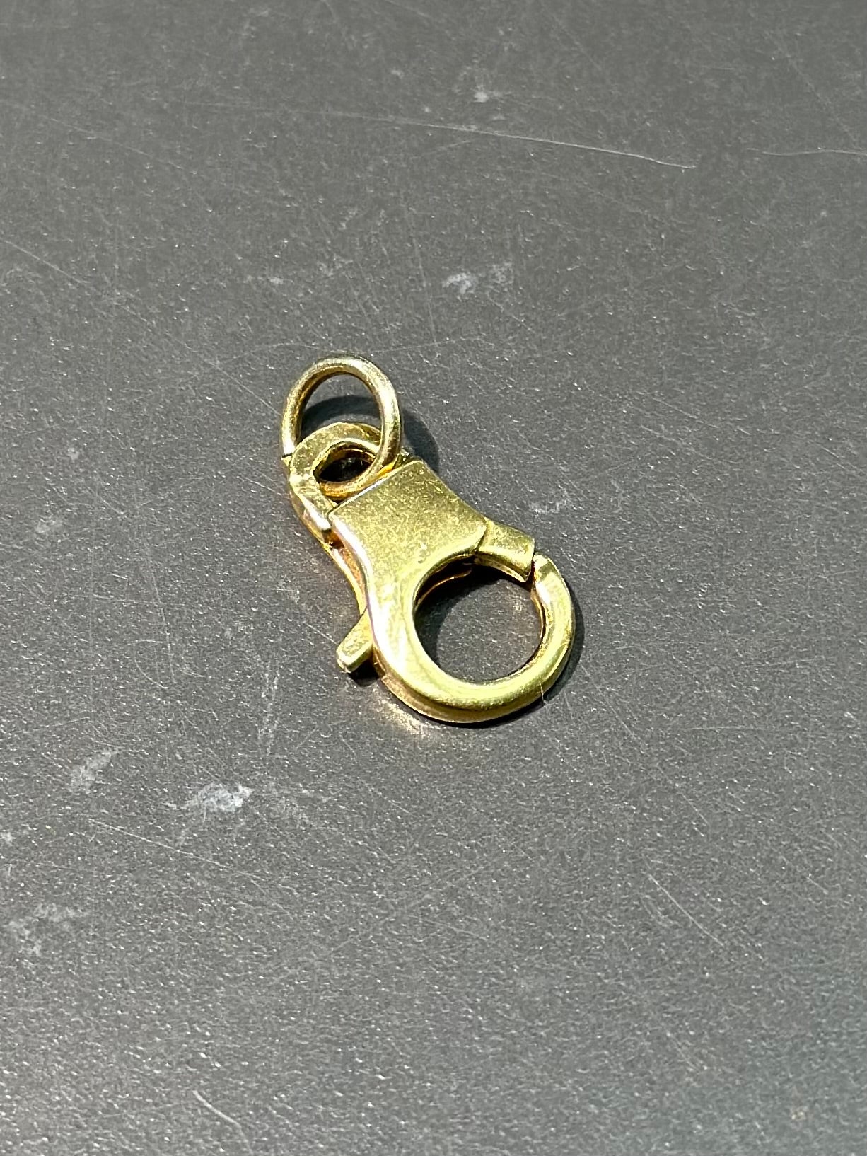 14K Gold Carabiner