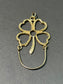 Vintage 14K Gold Charm Holder Pendant