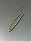 14K Gold Safety Pin