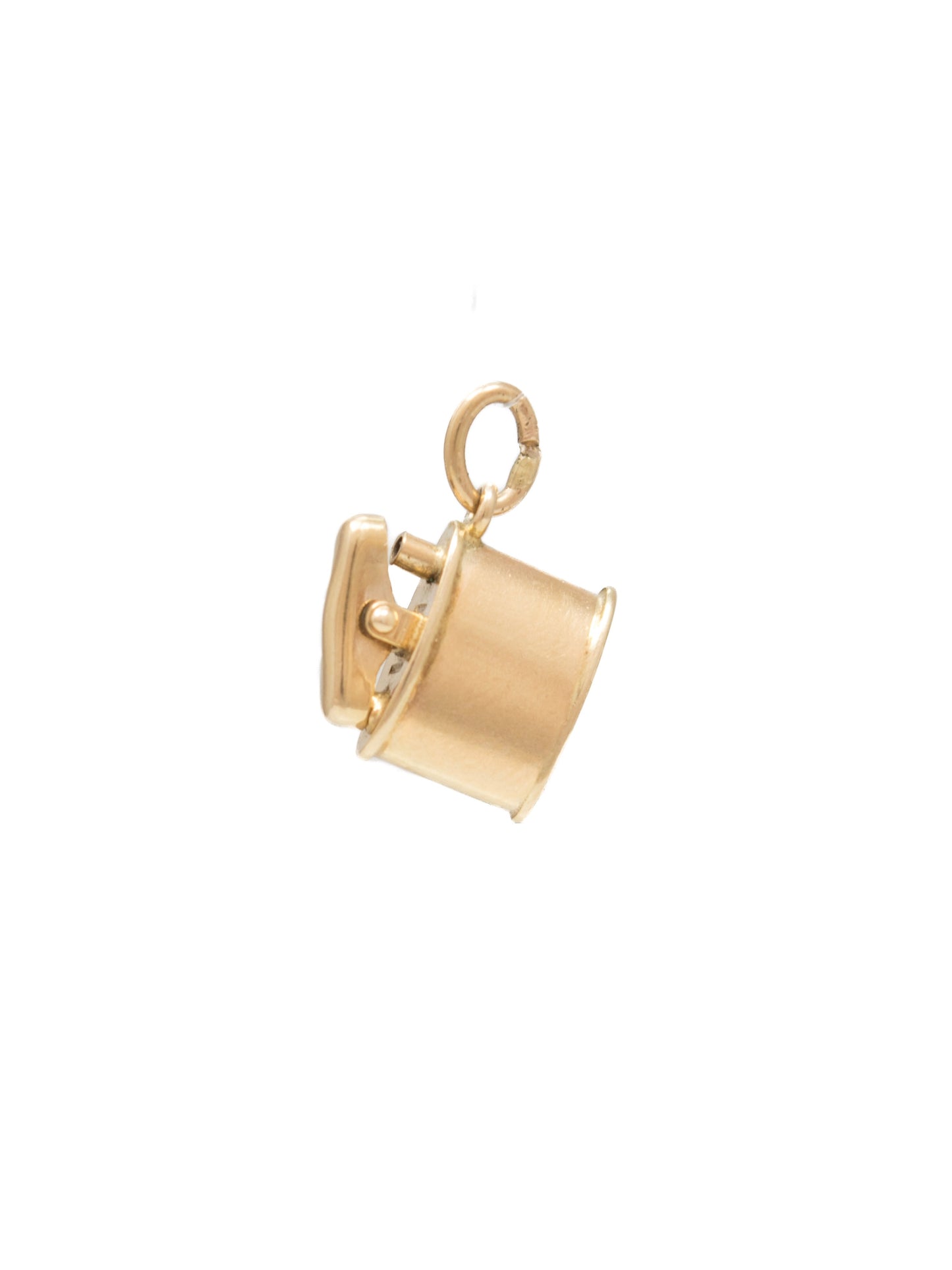 Vintage 14K Gold Articulating Lighter Charm