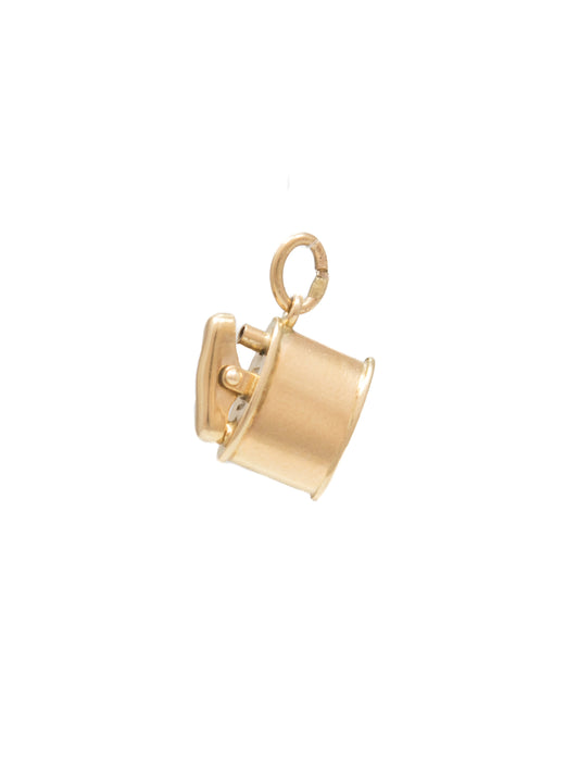 Vintage 14K Gold Articulating Lighter Charm