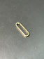 Vintage 14K Yellow Gold Elongated Carabiner