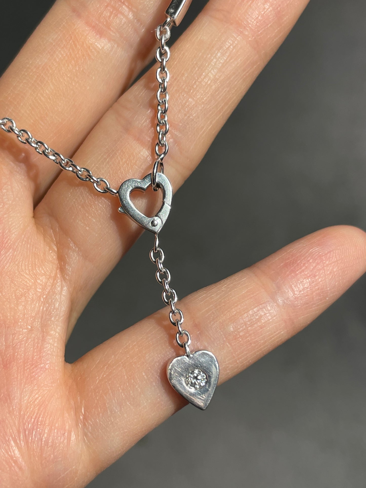 Cartier 18K Gold Mon Amour Diamond Bracelet Size 17