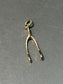 Vintage 14K Gold Wishbone Charm