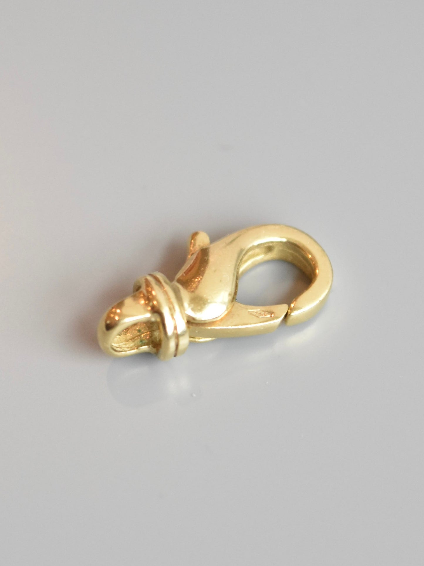 Vintage 18K Gold Carabiner/Clasp