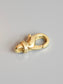 Vintage 18K Gold Carabiner/Clasp