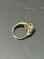 Antique 14K Gold Ram Ring