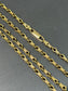 Chini 18K Gold Fancy Link Necklace 20”