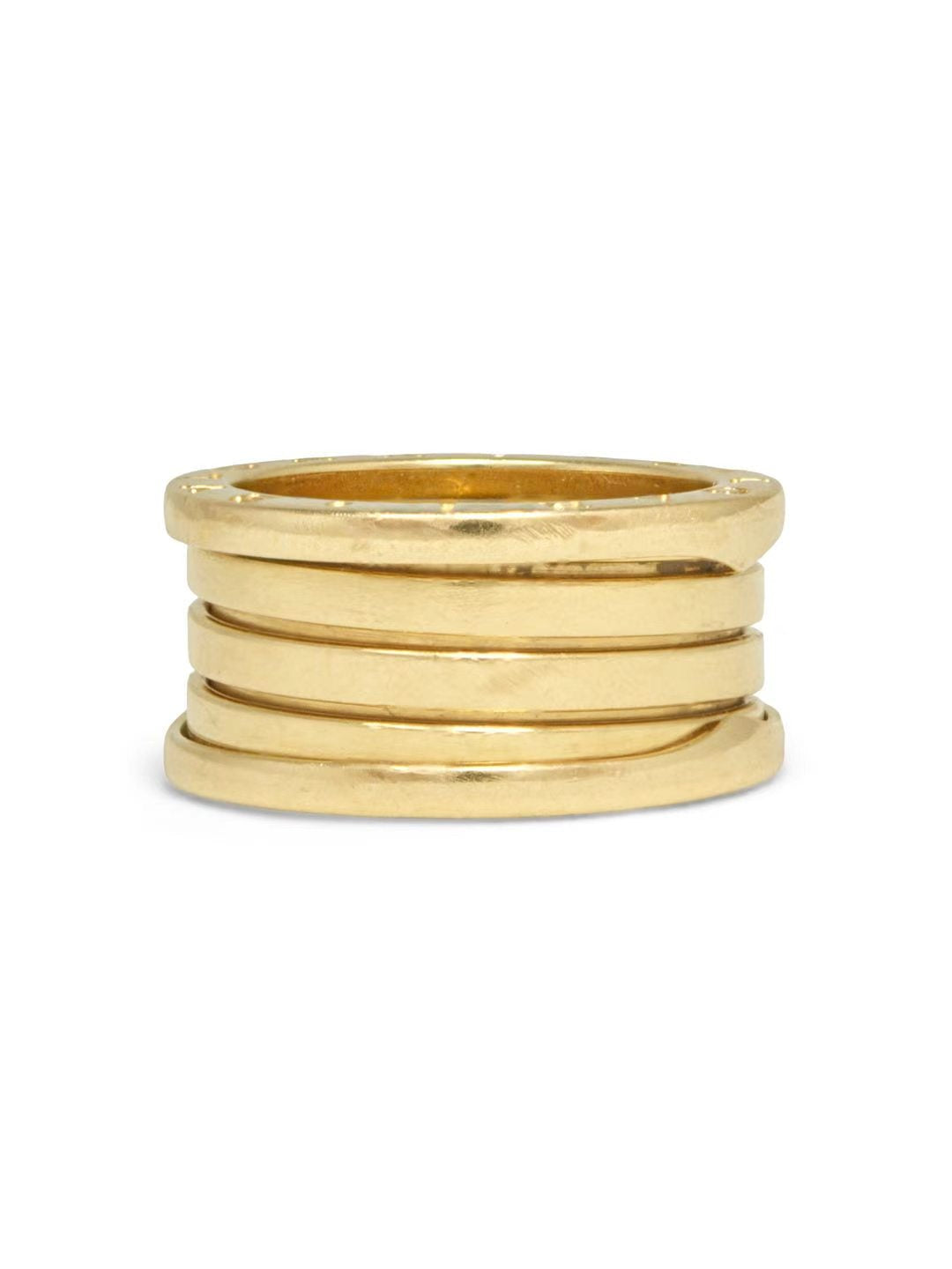 Blvgari 18K Gold B.zero1 Ring SZ 7.5