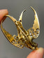 Antique 14K Yellow Gold 3.68 CTW Diamond St. Esprit Brooch