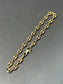 14K Gold Hollow Gucci Link Bracelet