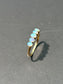 Antique 14K Gold Five Stone Opal Ring