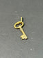 Vintage 14K Gold Hollow Key Charm