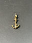 Vintage 14K Yellow Gold Italian Puffy Anchor Charm