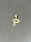 Vintage 10K Two Tone Gold Initial Charms