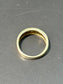 14K Gold Five Diamond Ring SZ 6