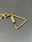 Vintage Egyptian 18K Gold Queen Nefertiti Key Chain