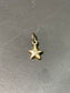 Vintage 14K Yellow Gold Diamond Star Charm