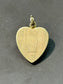 Storrow 14K Yellow Gold Anna Heart Stars Pendant Charm